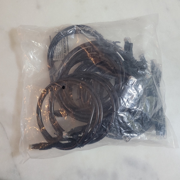 Maximm Cat 6 Ethernet Cable, 3 Ft, Black, 12 Pack - Picture 3 of 3